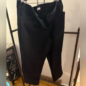 LIGHTLY WORN BLACK RIVERA PANT LOFT BLACK